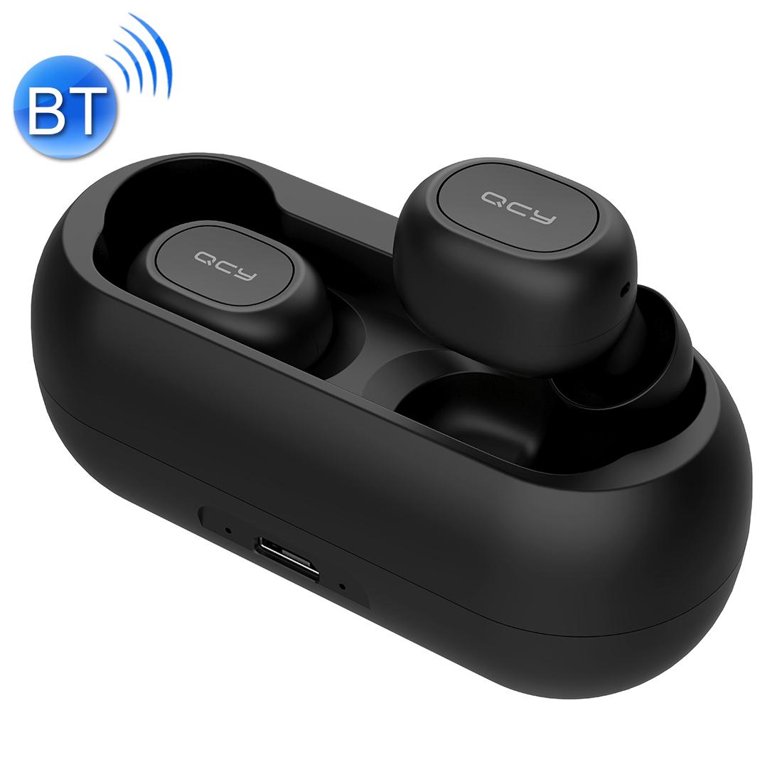 QCY T1C TWS Bluetooth 5.0 Mini Wireless Noise Cancellation Earphone,For iPad,iPhone,Other Phones